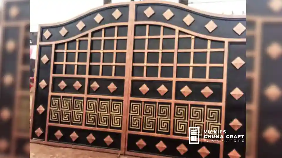 Sliding vs Swing Steel Gates in Nairobi & Ngong Road - Vickies Chuma Craft